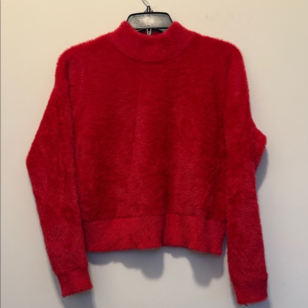 Bailey 44 Vibrant Red Turtleneck Sweater - Picture 3 of 10